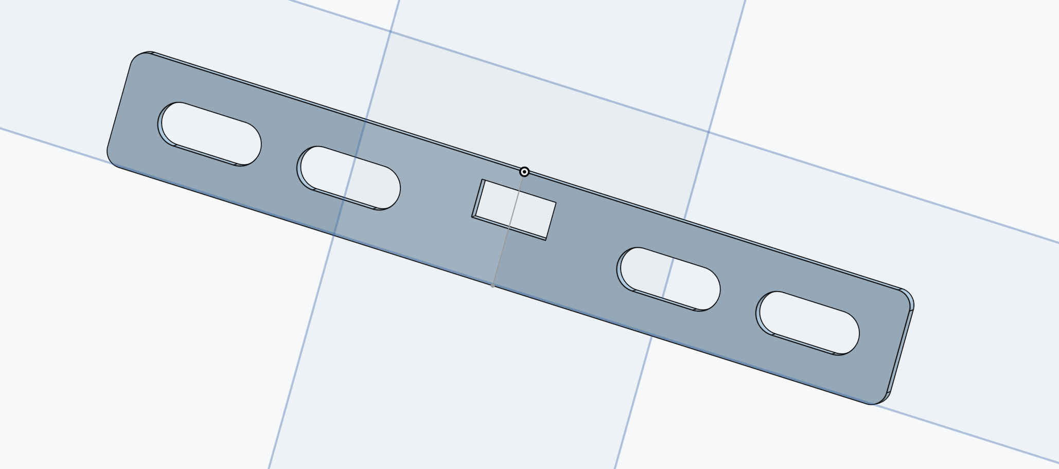 Window Blinds mounting piece