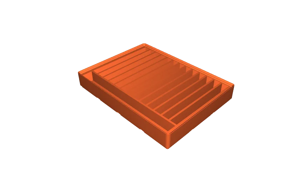 Gridfinity 2.5 inch HDD/SSD Holder for 13 Drives by nendocollector ...