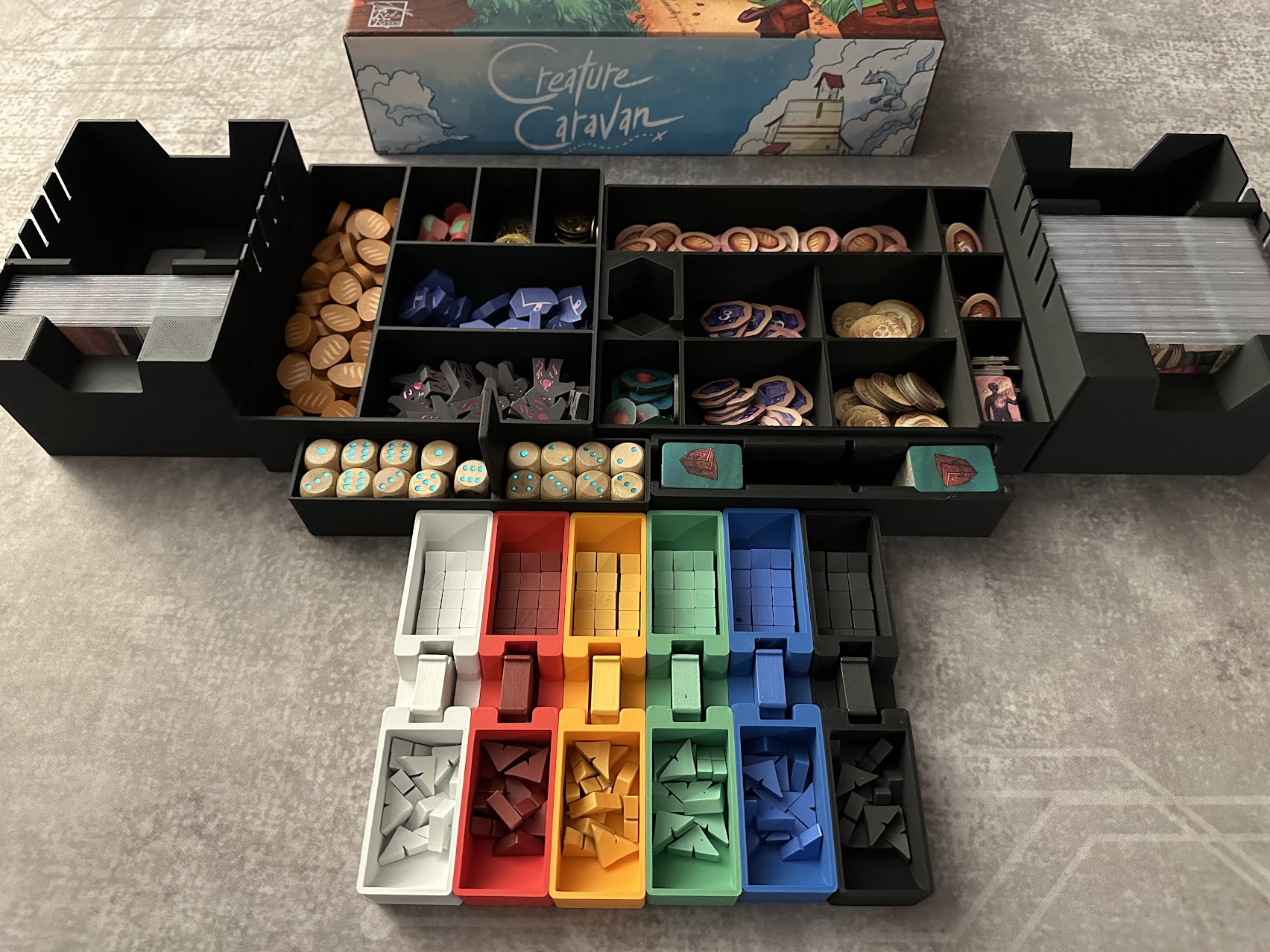Creature Caravan Deluxe Edition insert