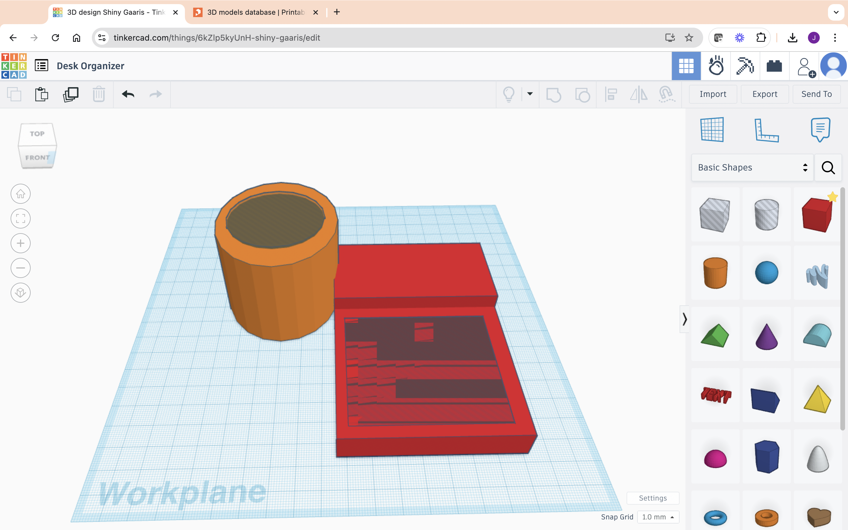 - Desk Organizer - Simple design -