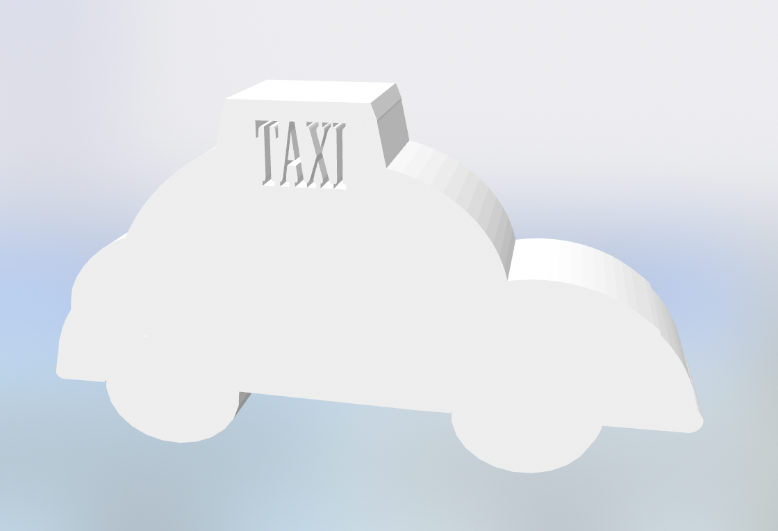 Taxi Toy Model