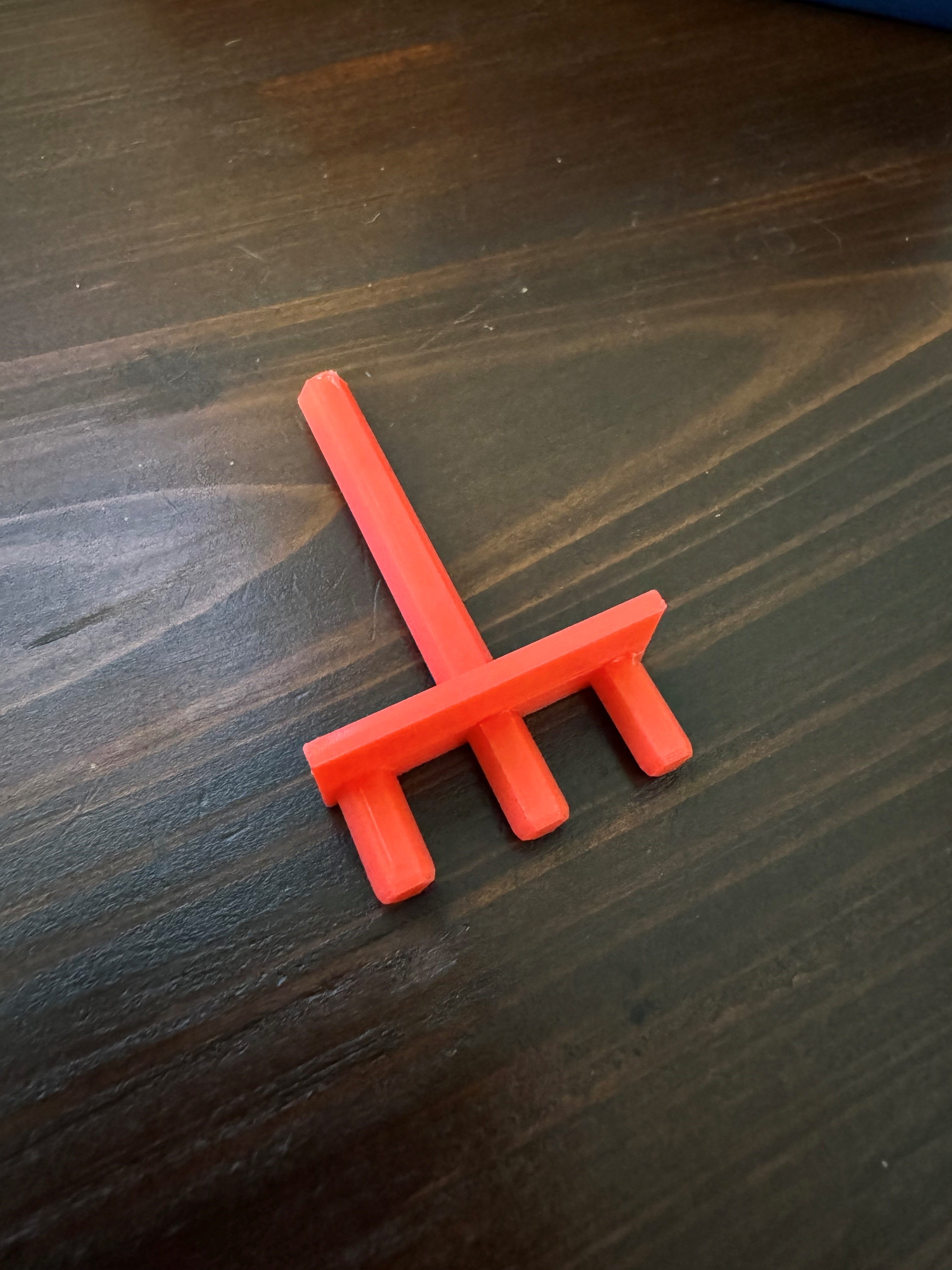 Re-designed pegs for Sam's Gears