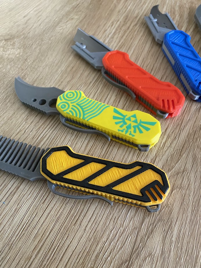 FOLDX Basic Foldable MultiTool Single tool holder by Jt40_3d