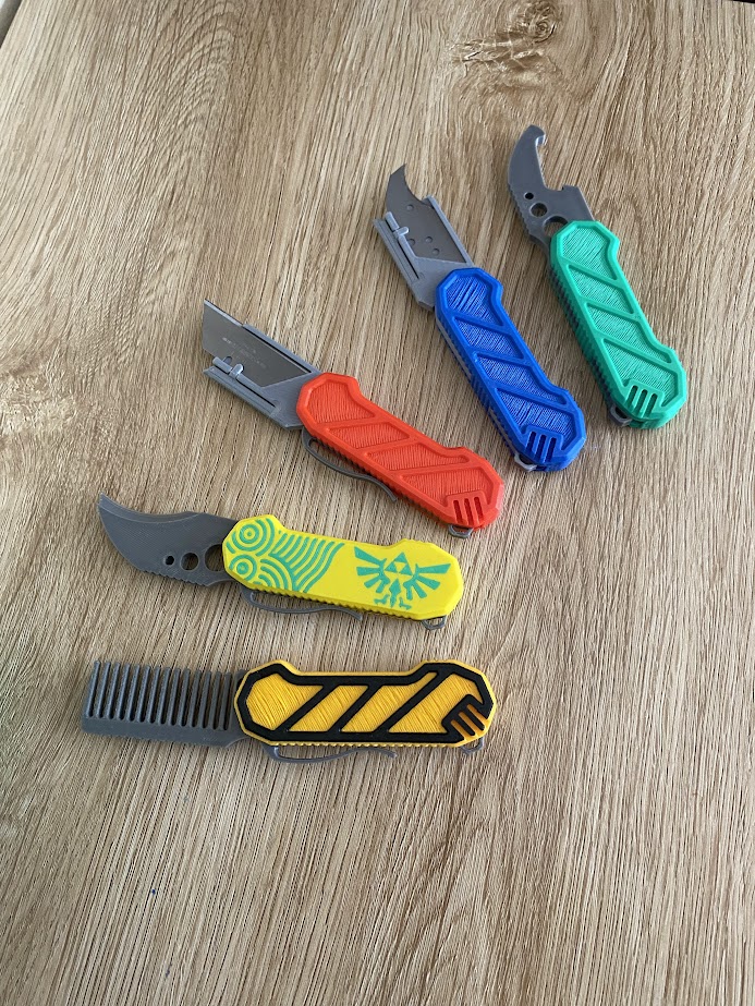 Miniatura 10 do modelo 3D FoldX Basic - Foldable Multi-Tool - Single tool holder