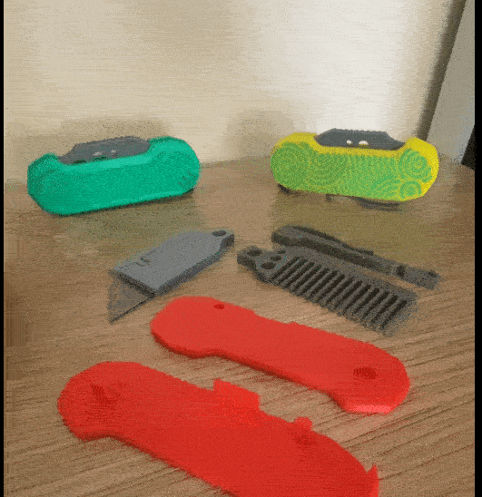 Miniatura 3 do modelo 3D FoldX Basic - Foldable Multi-Tool - Single tool holder