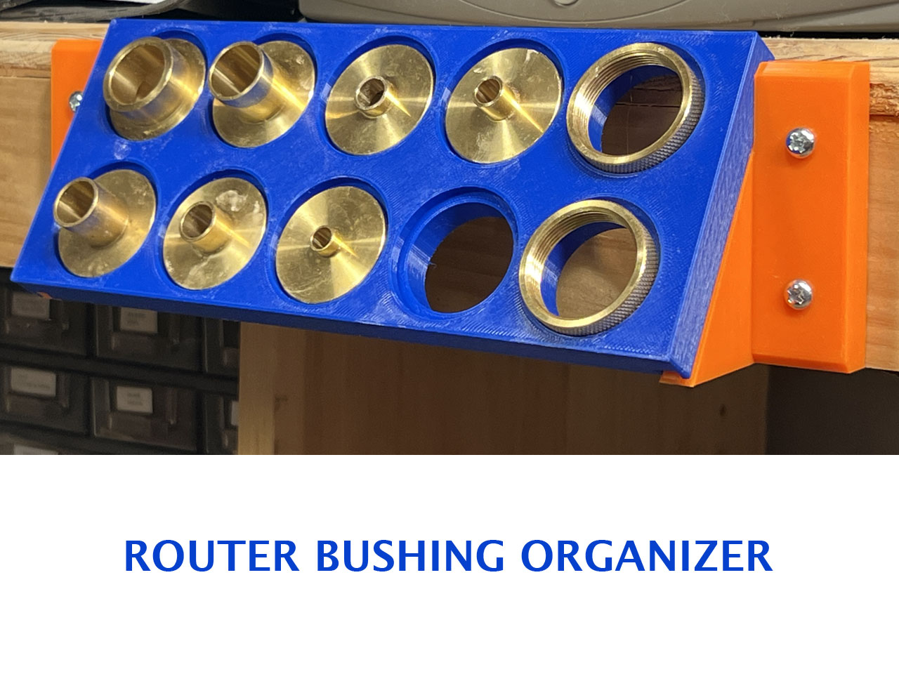 Router Bushing Organizer