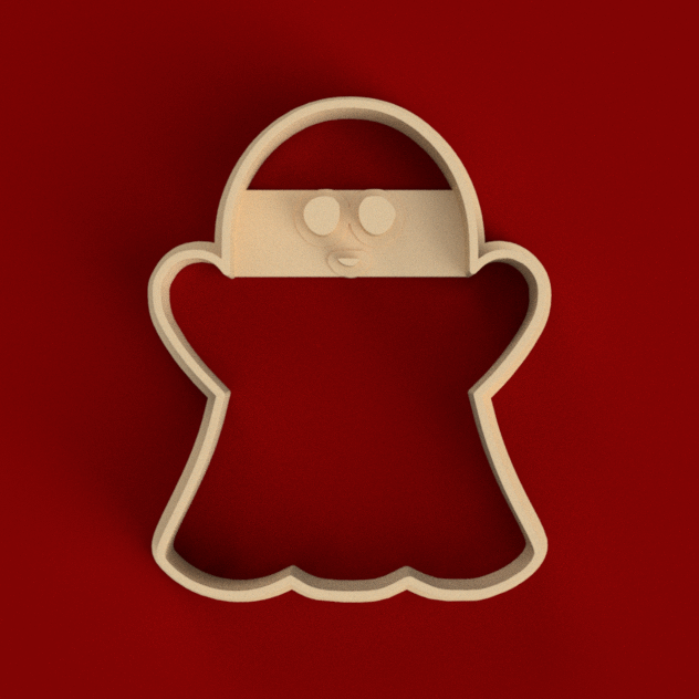 CORTANTE FANTASMA HALLOWEEN / HALLOWEEN GHOST CUTTER