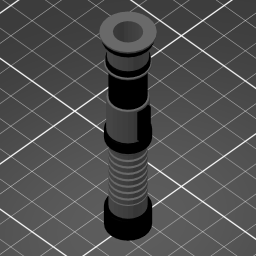 Miniatura 4 do modelo 3D Mini Lightsaber 1/3 scale