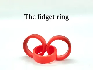 The fidget ring by Poly Designs | Download free STL model | Printables.com