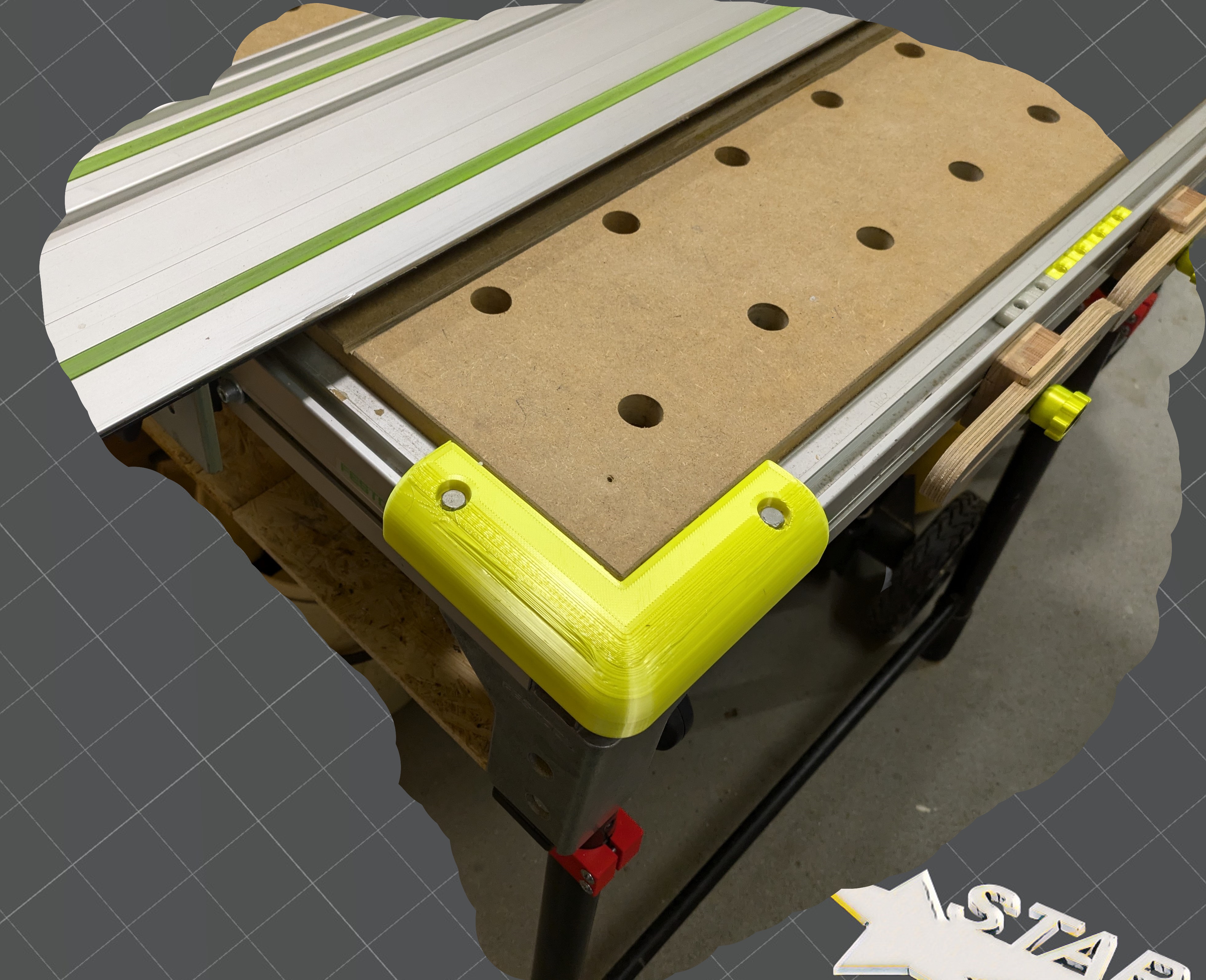 Rejector / Abweiser für Festool Sägetisch MFT3