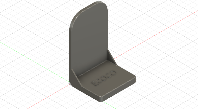 Ecoco toothpaste stand
