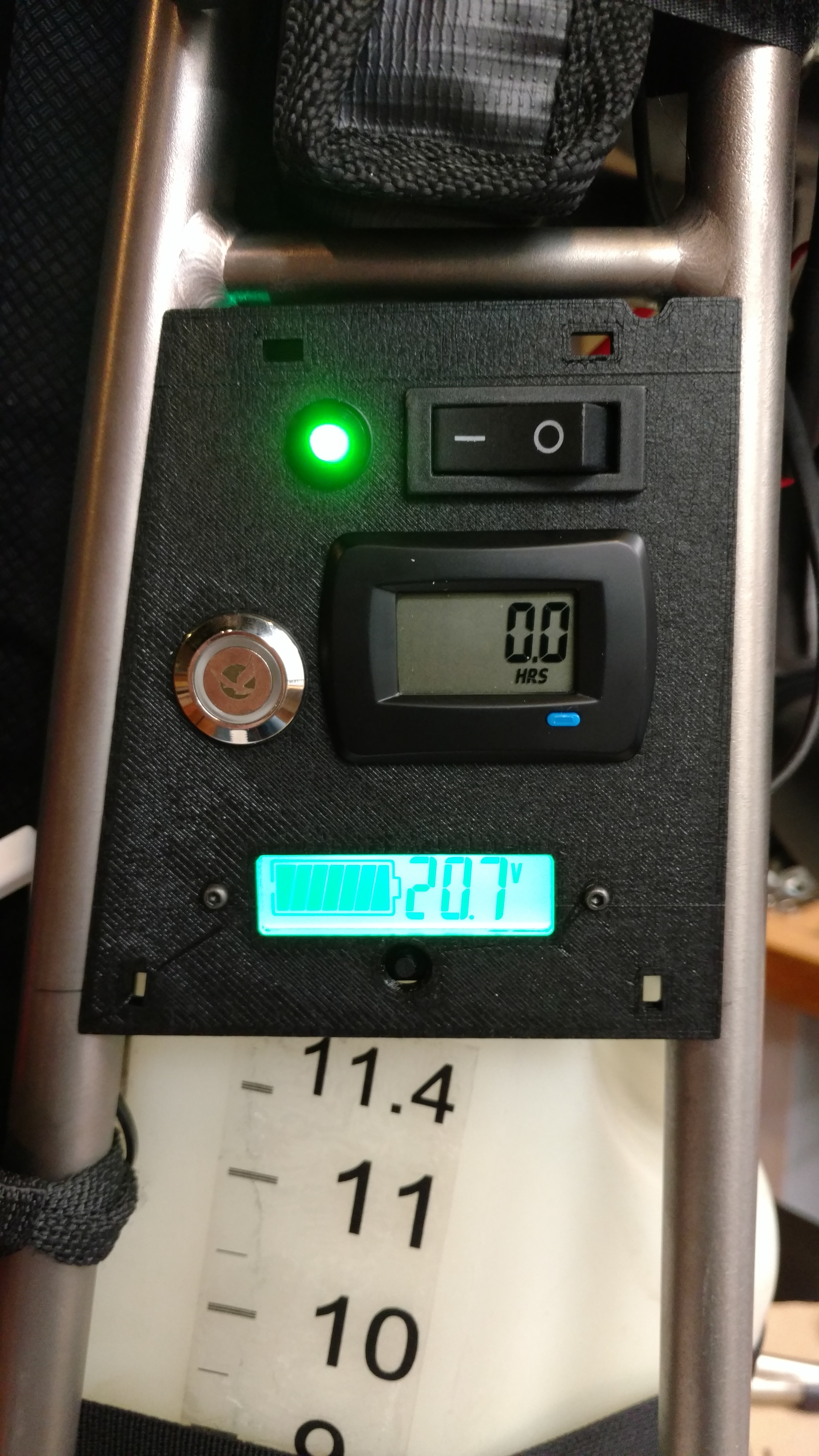 Control Panel for Air Conception Nitro Paramotor