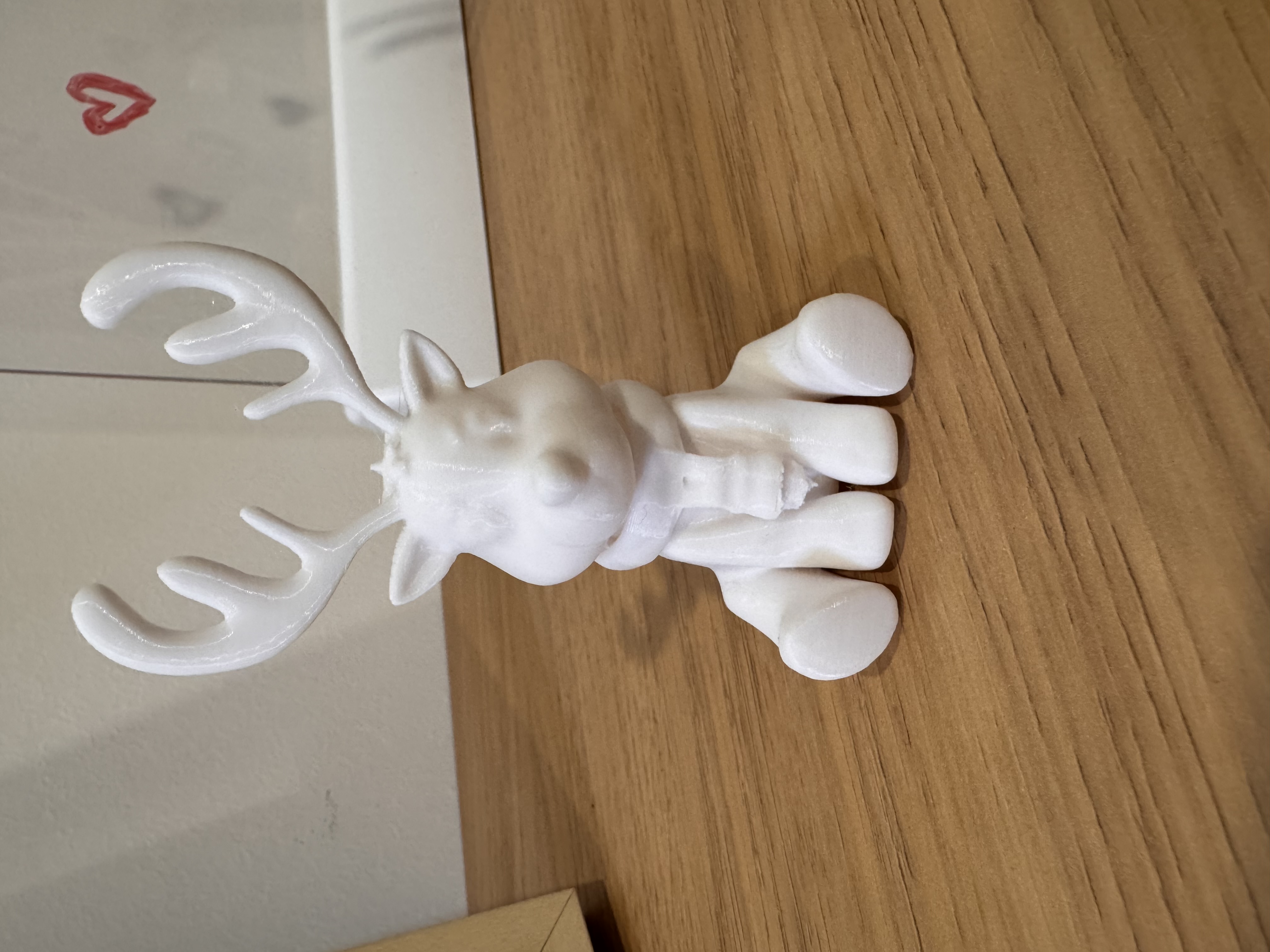 Sitting Christmas Reindeer