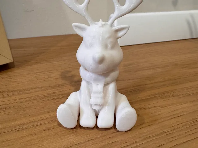 Sitting Christmas Reindeer