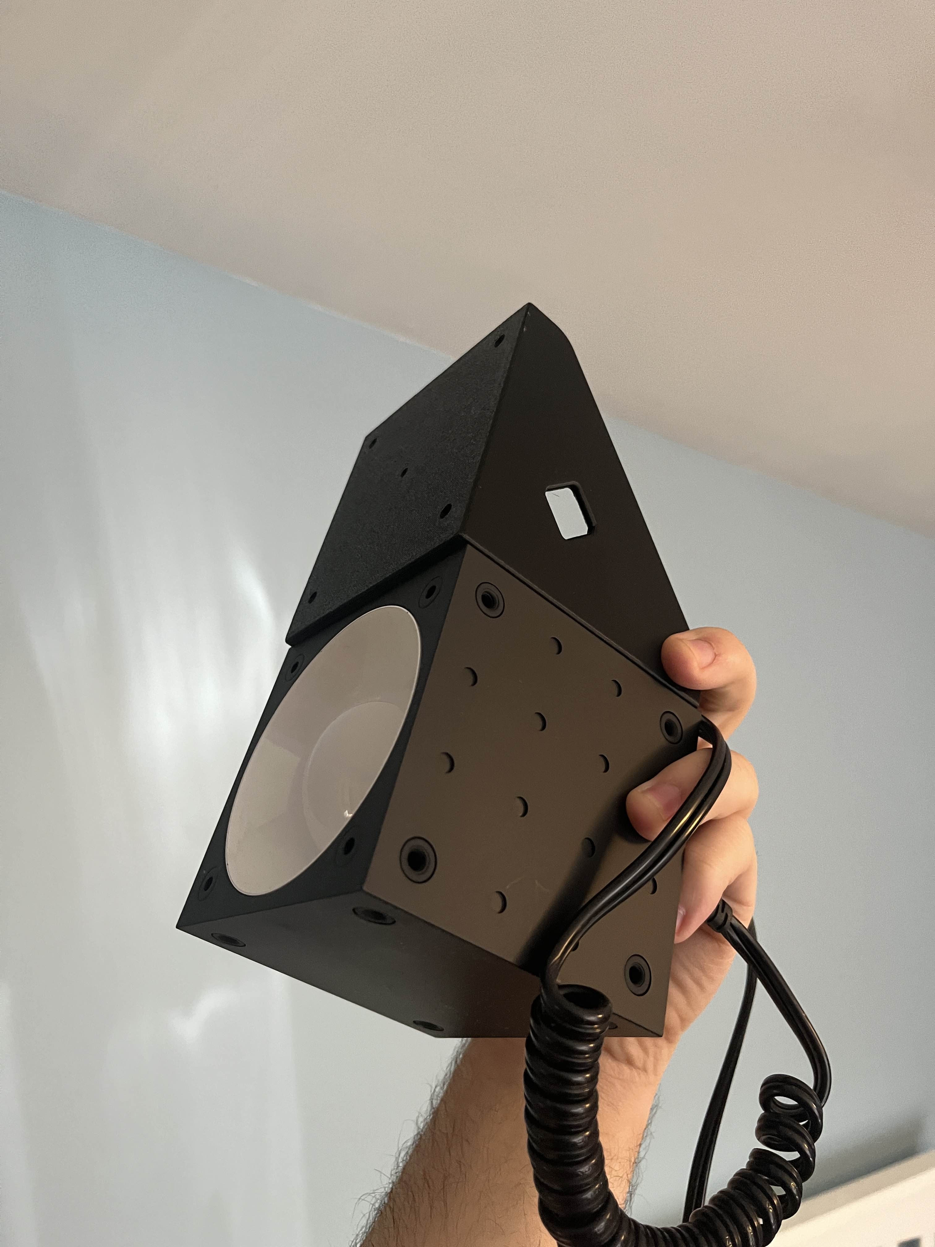 Ikea Frekvens LED Spotlight - wall brackets and side cover panels - (Ikea Article Number 504.203.67)