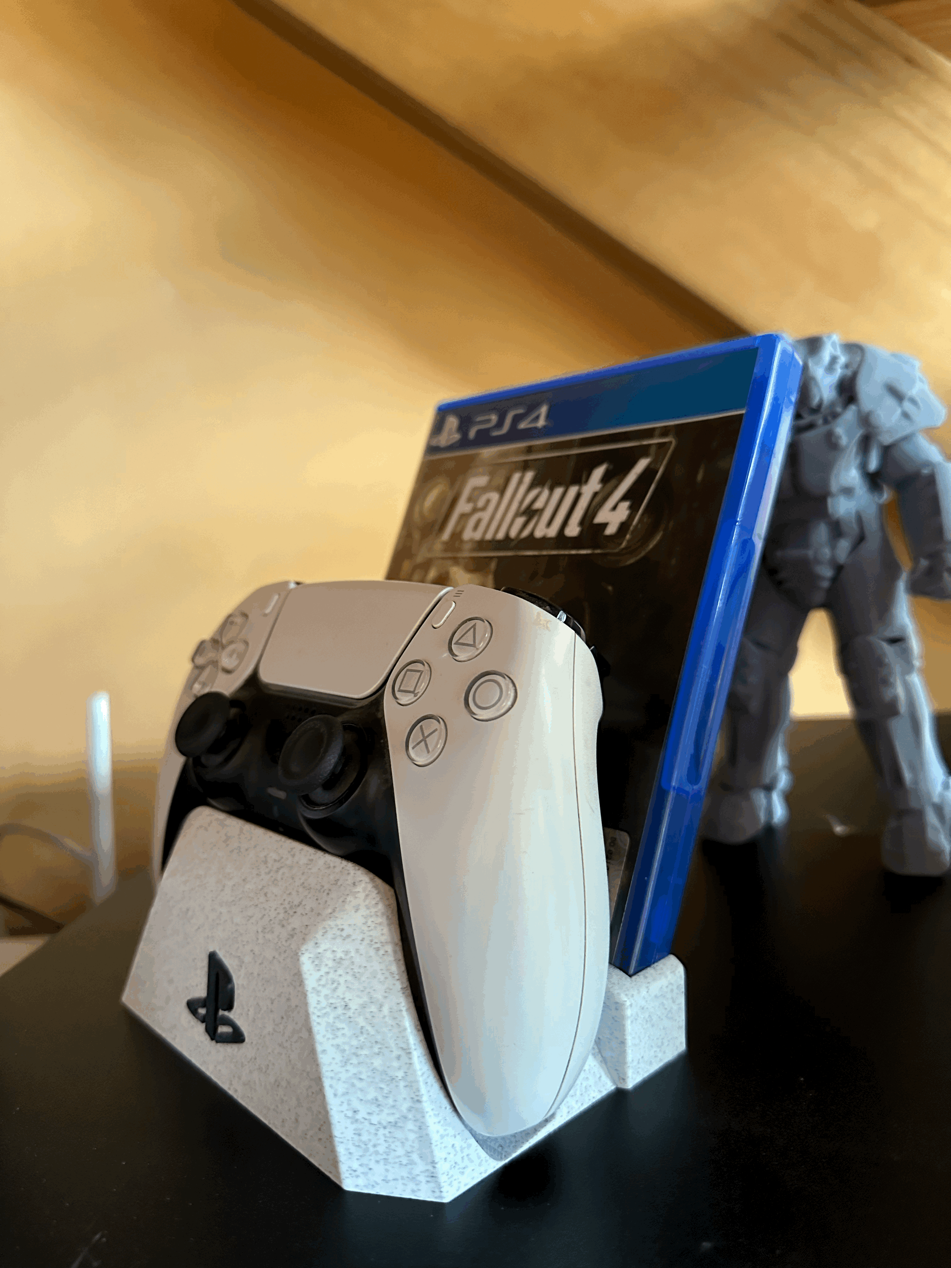 Miniatura 3 do modelo 3D Ps5 controller stand + game