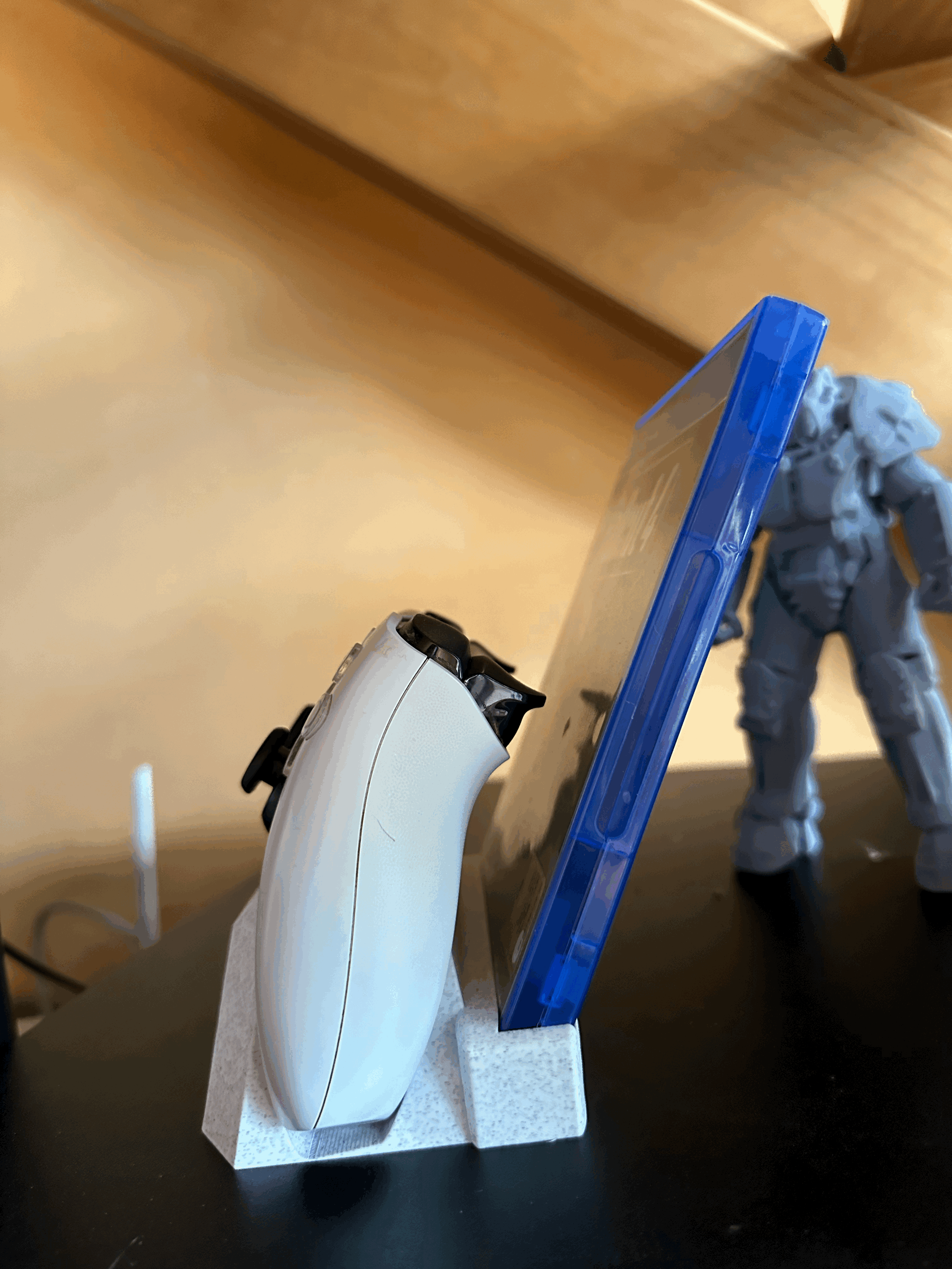 Miniatura 2 do modelo 3D Ps5 controller stand + game