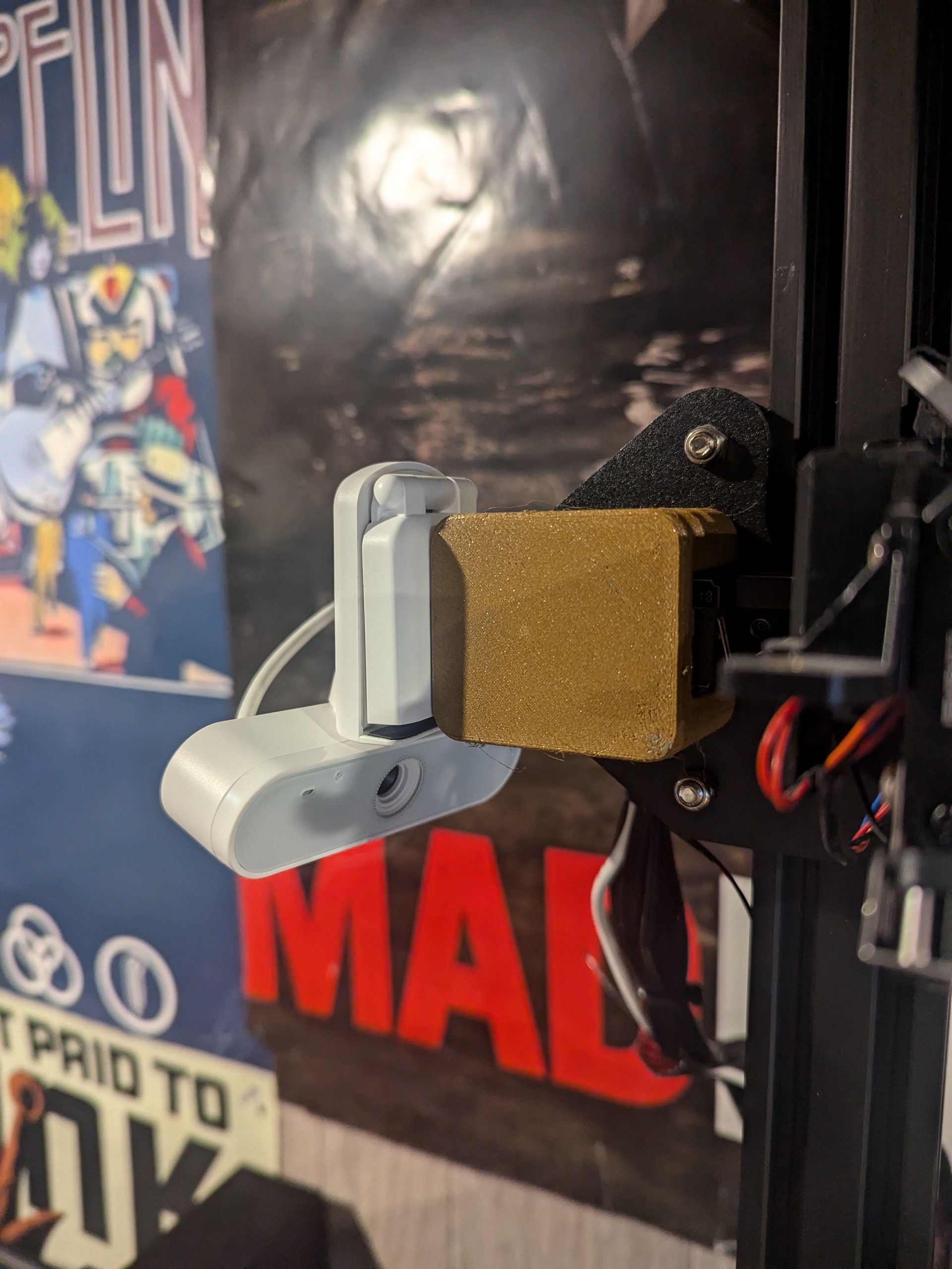 Ender 3 Pulley Cover Webcam Mount