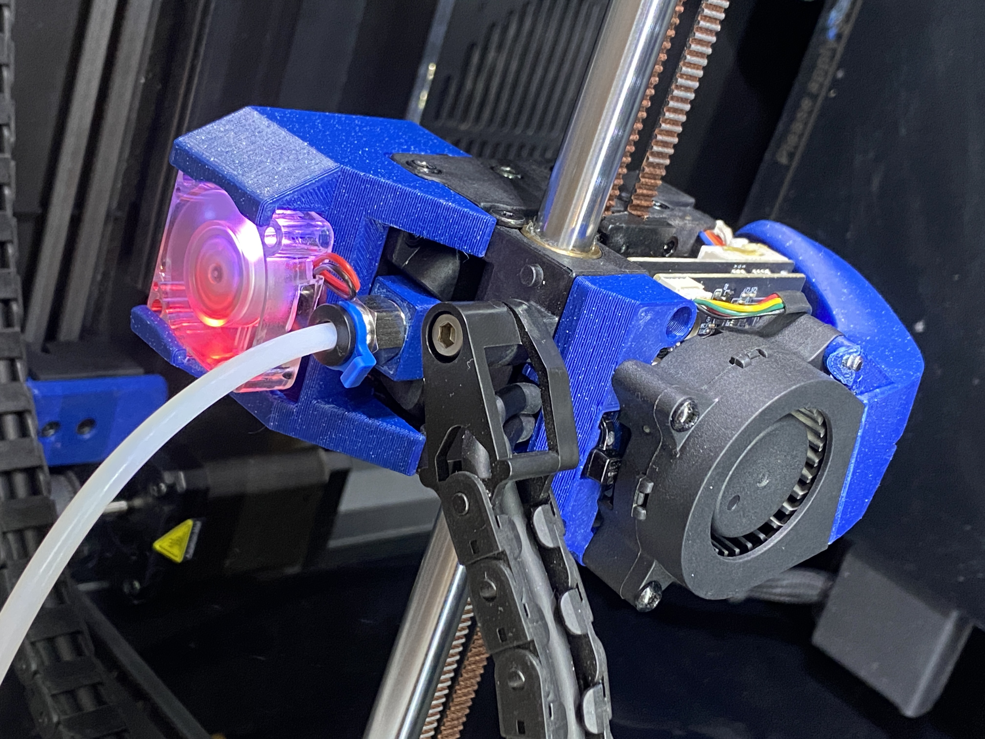K1 / K1 max E stepper fan mount