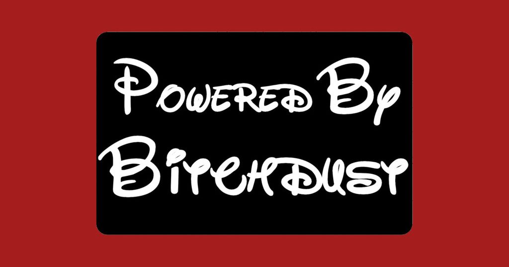 Powered by bitchdust sign by becker thorne download free stl model