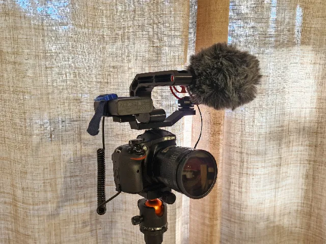 Triple Cold Shoe Mount Adapter for DSLR Cameras