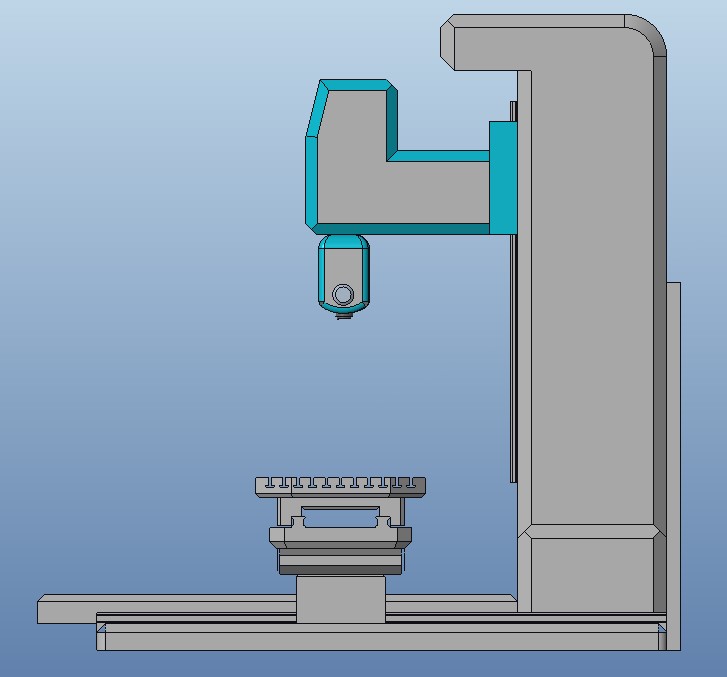 Miniatura 6 do modelo 3D 5 axis milling machine assembly