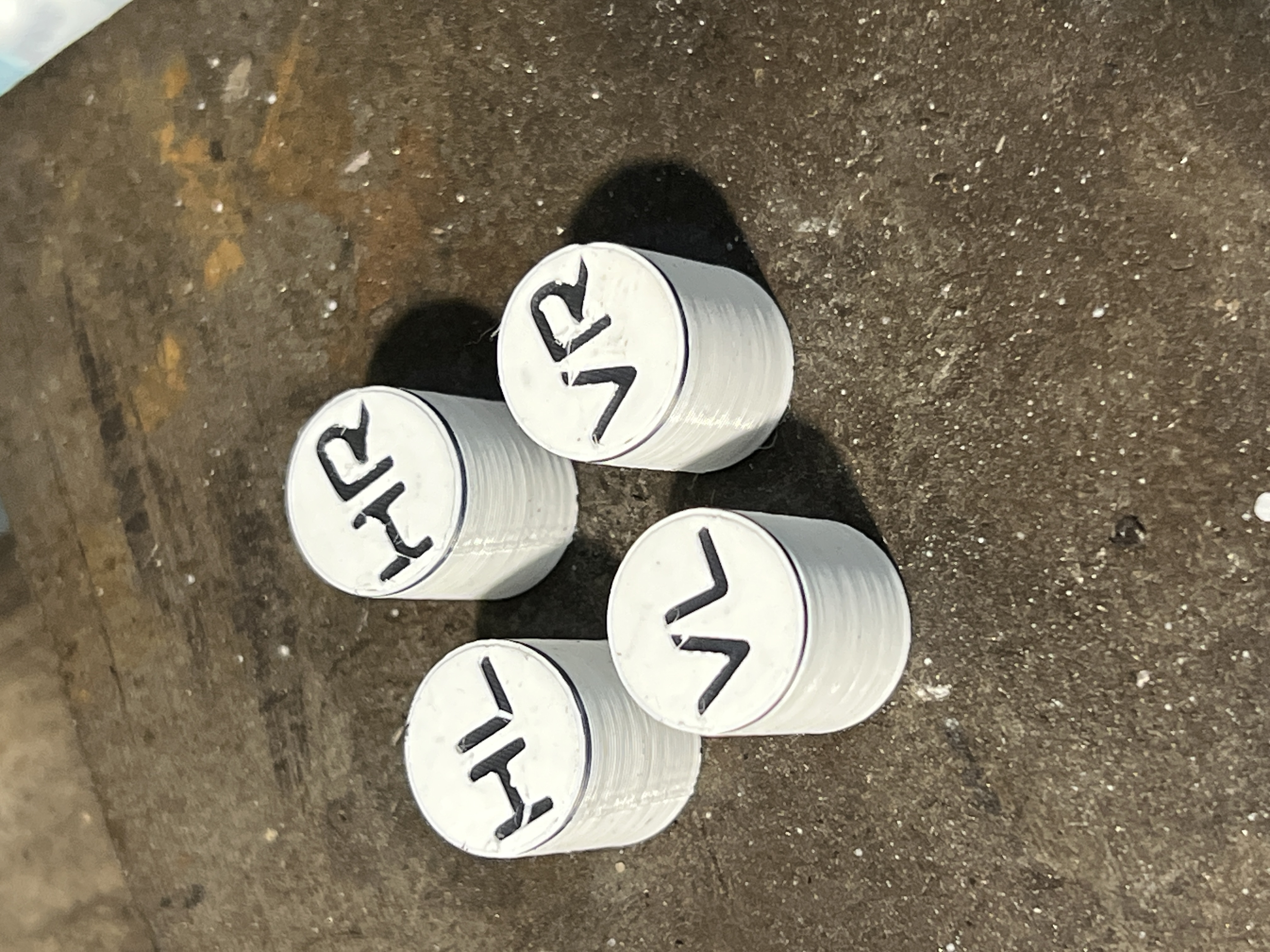 Ventilkappe Beschriftung - Car Tire Valve Cap