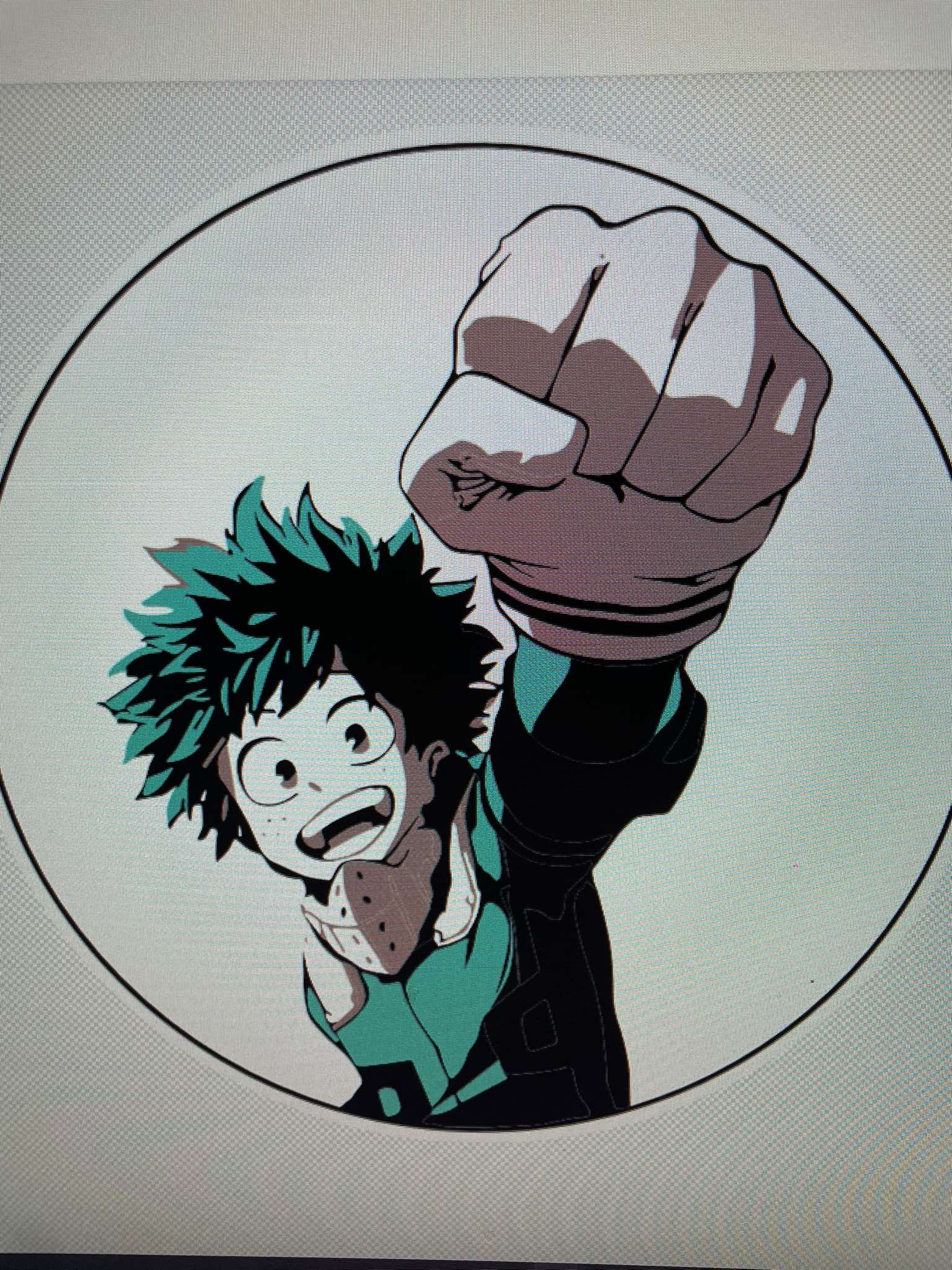 Midoriya Keychain Paint