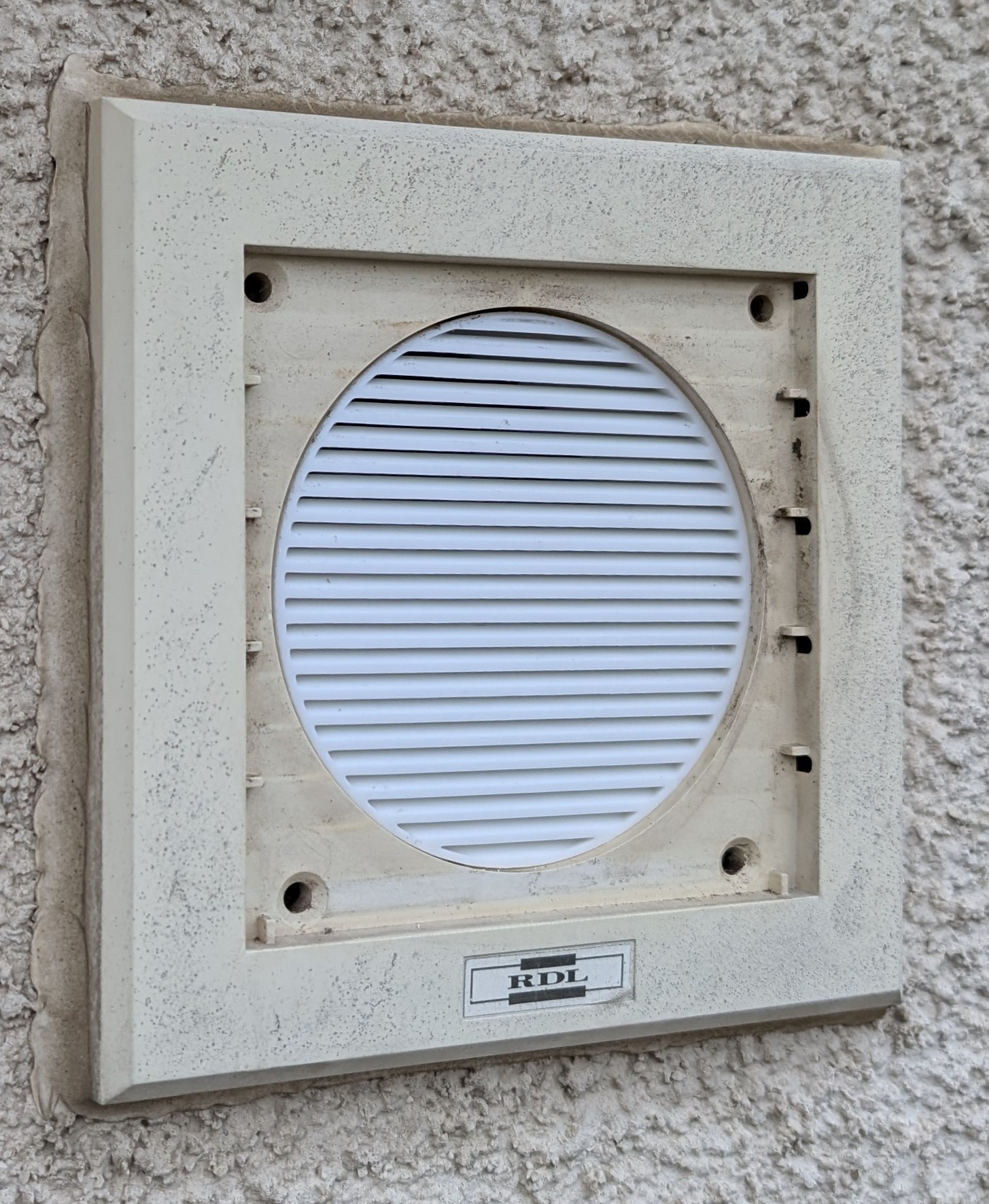 External extractor fan grille insert - easy print and fit PARAMETRIC