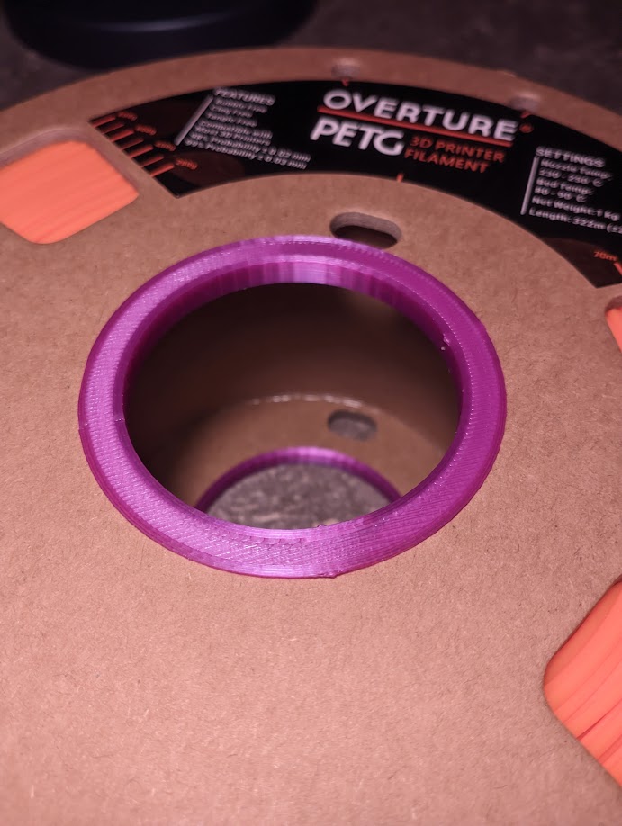 Parametric Carton Spool Insert