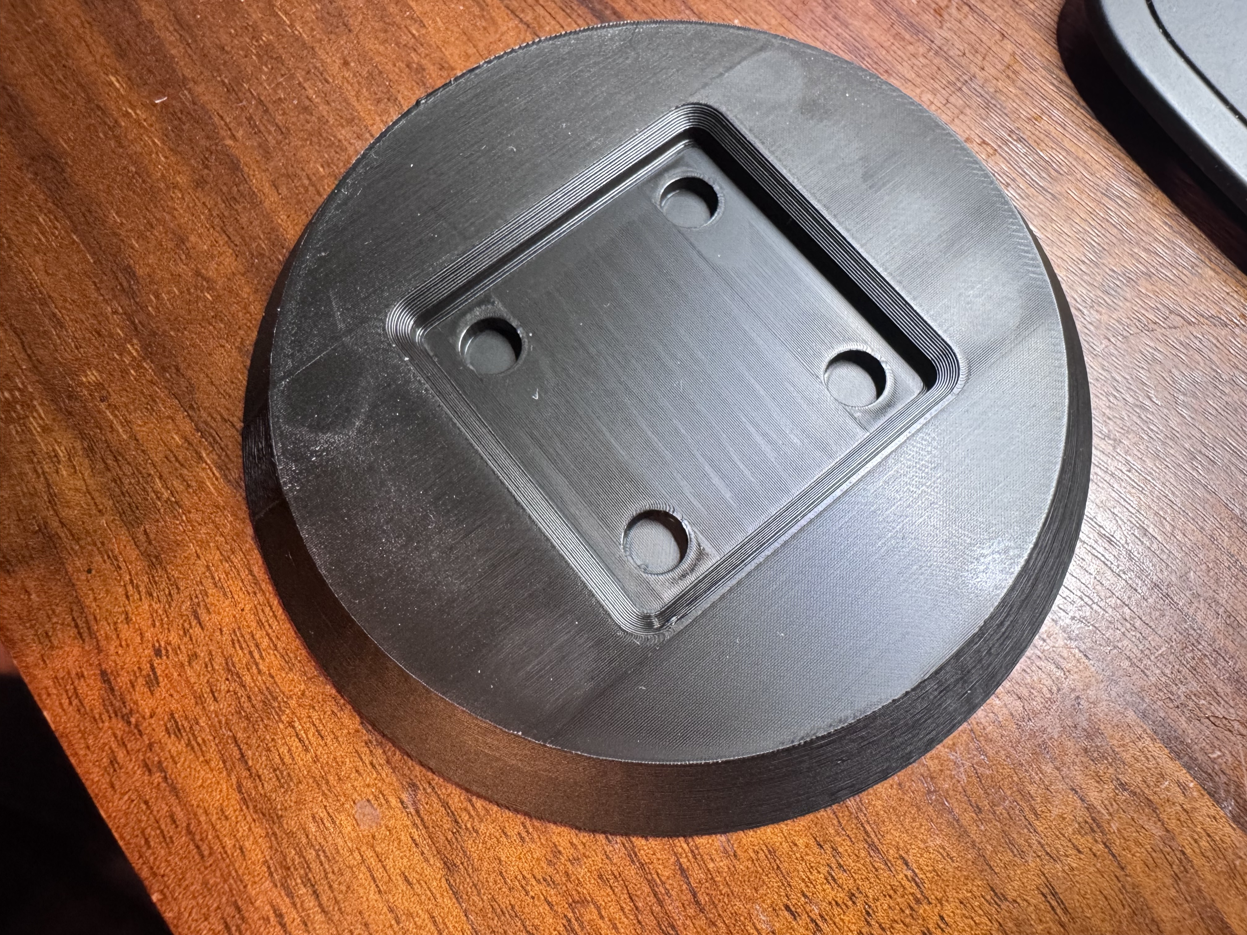 Gridless Finite Weighted Baseplate for Gridfinity — miniatura 3