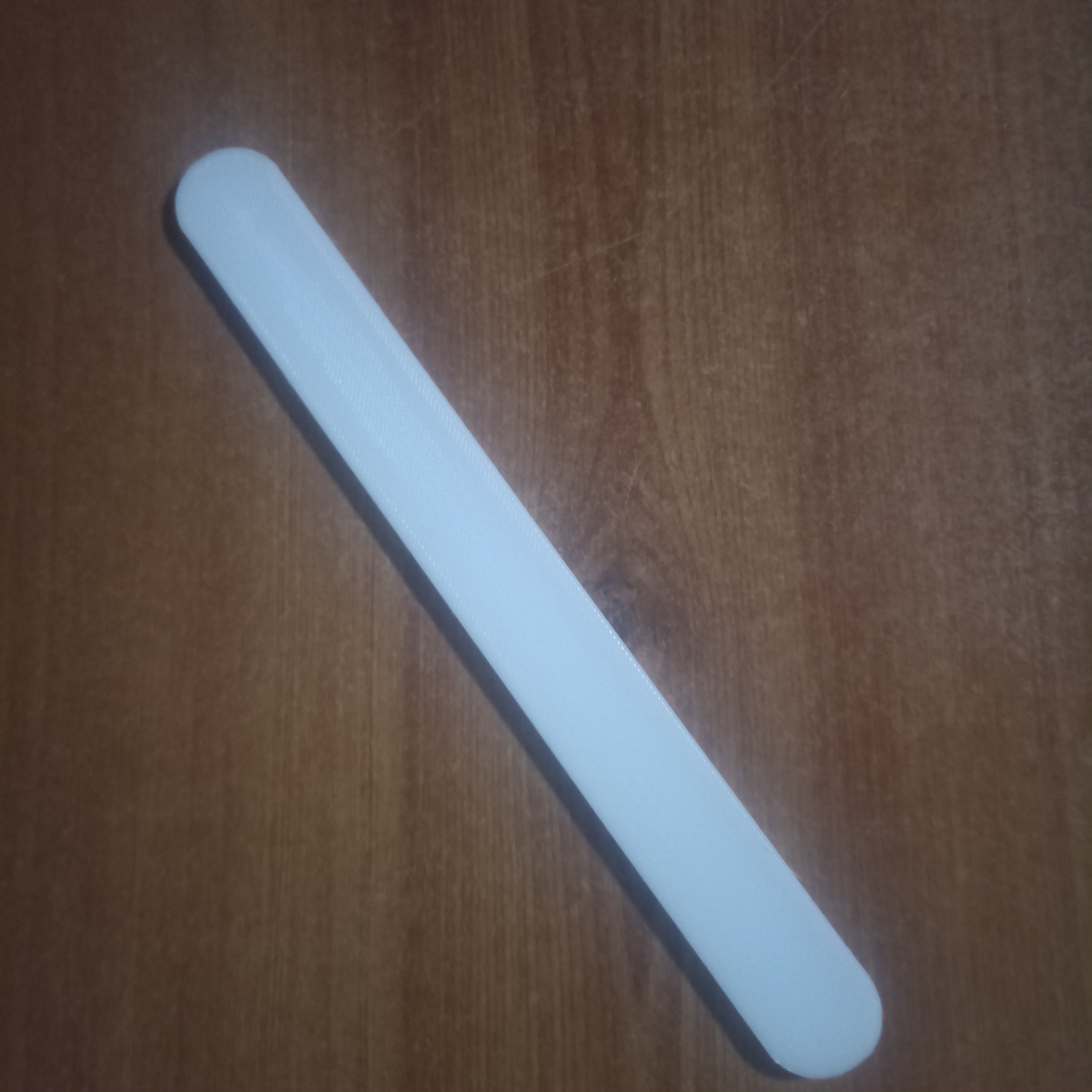 Mixing spatula with rounded edges
