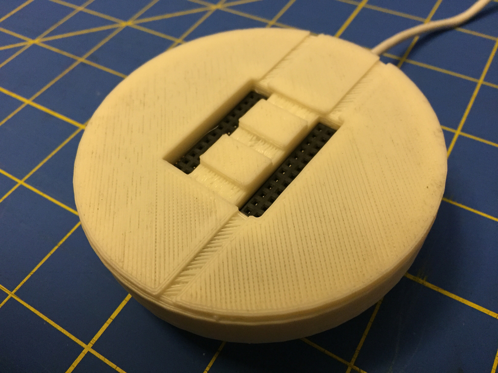 Internet Button Mount by wgbartley@gmail.com | Download free STL model ...