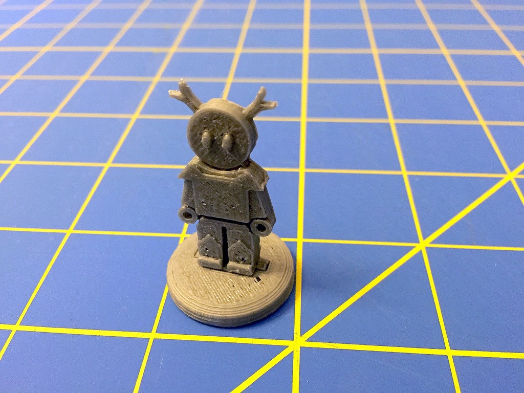 FlatMinis: Male Druid