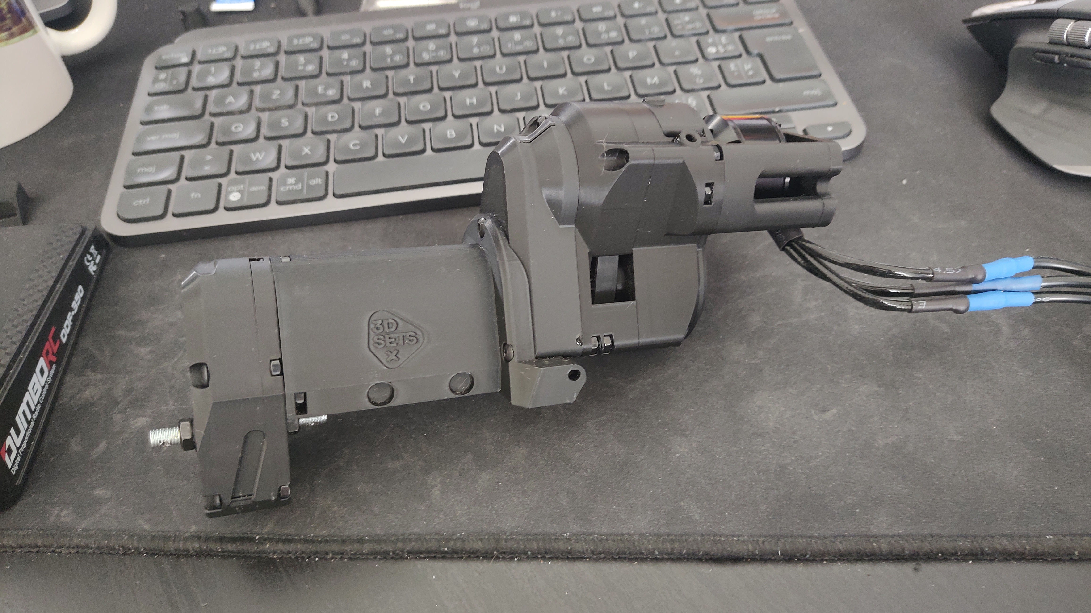 3DSets - 5mm metal output for belted gearbox