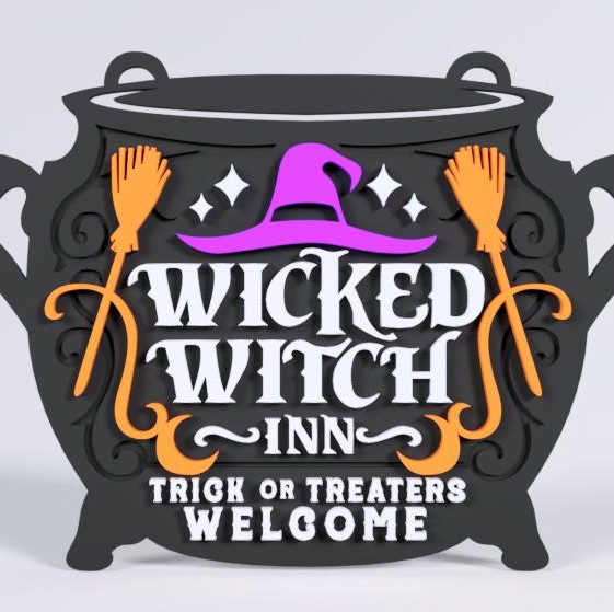 Halloween cauldron