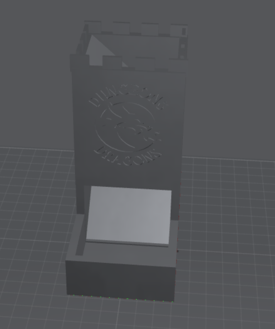 Miniatura 7 do modelo 3D Simple Castle Dice Tower