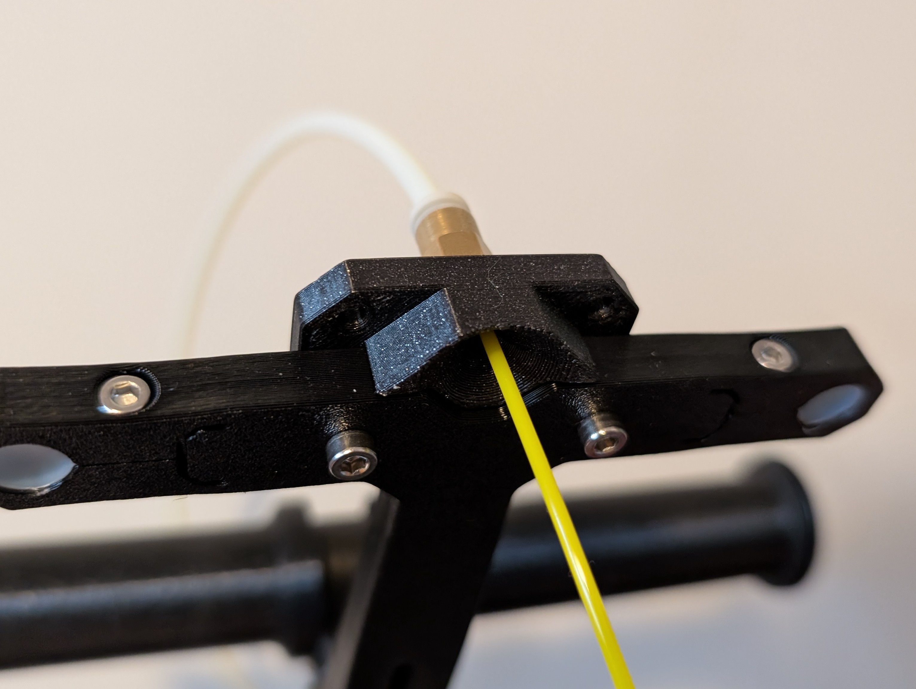 PTFE Tube Fitting (PC4-M6) Add-On for Prusa MK4S MK4 MK3.9S MK3.9 Filament Guide