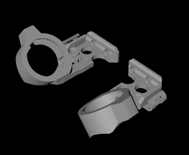 LED Light Support for Prusa MK3S+