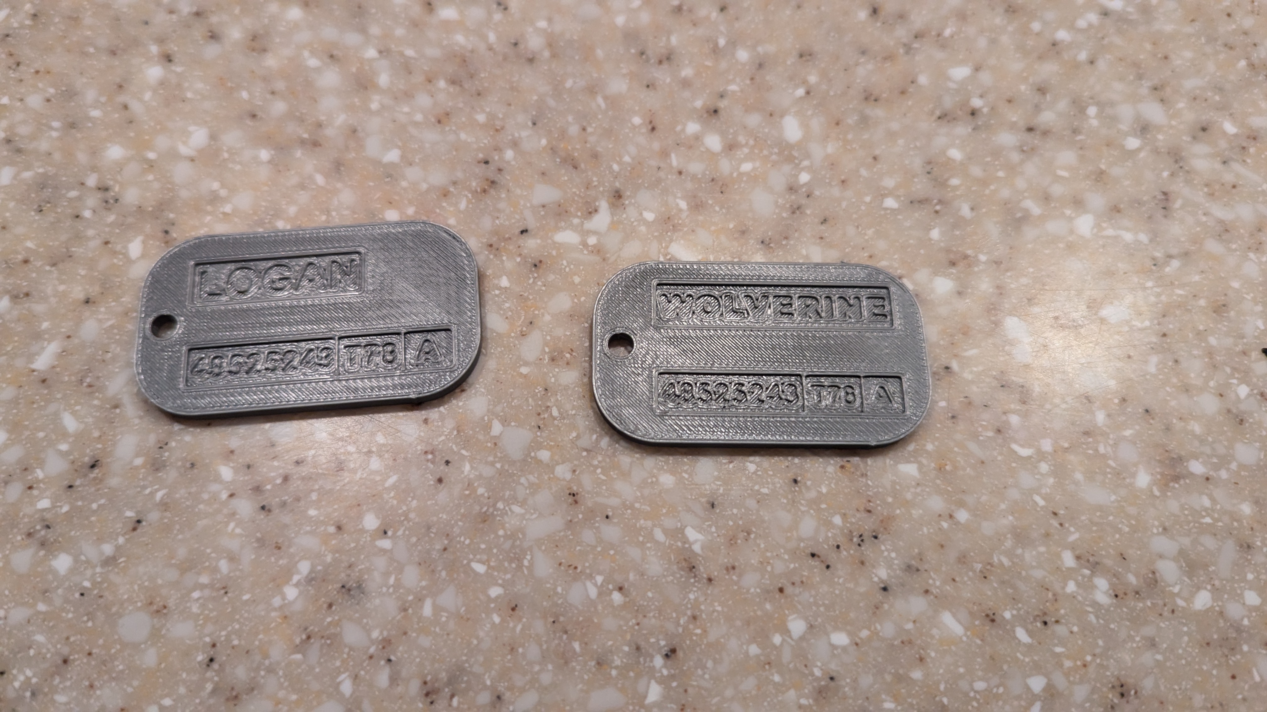 Wolverine | Logan Dog Tags (Cosplay)