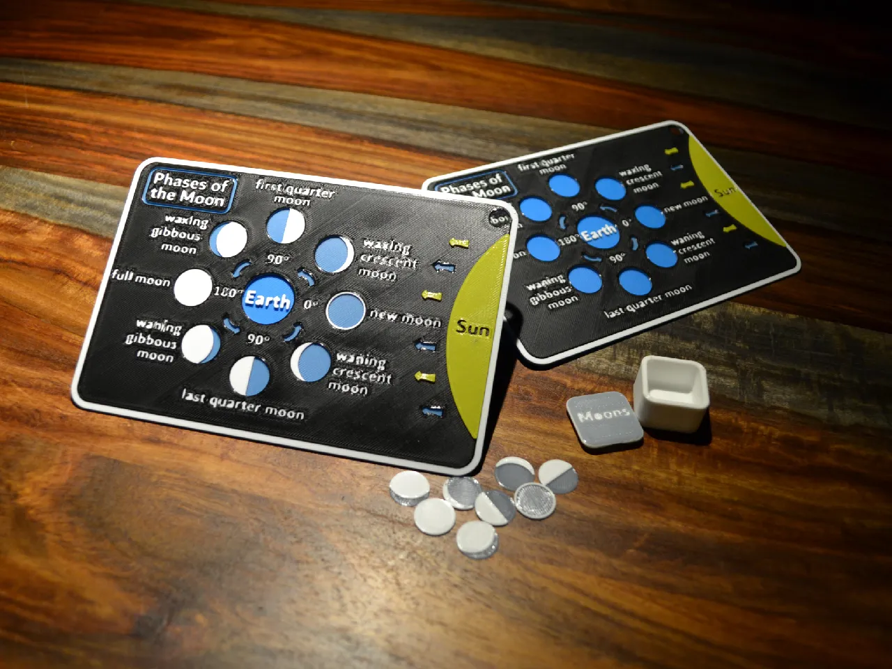 Learn Moon Phases by t3dworld | Download free STL model