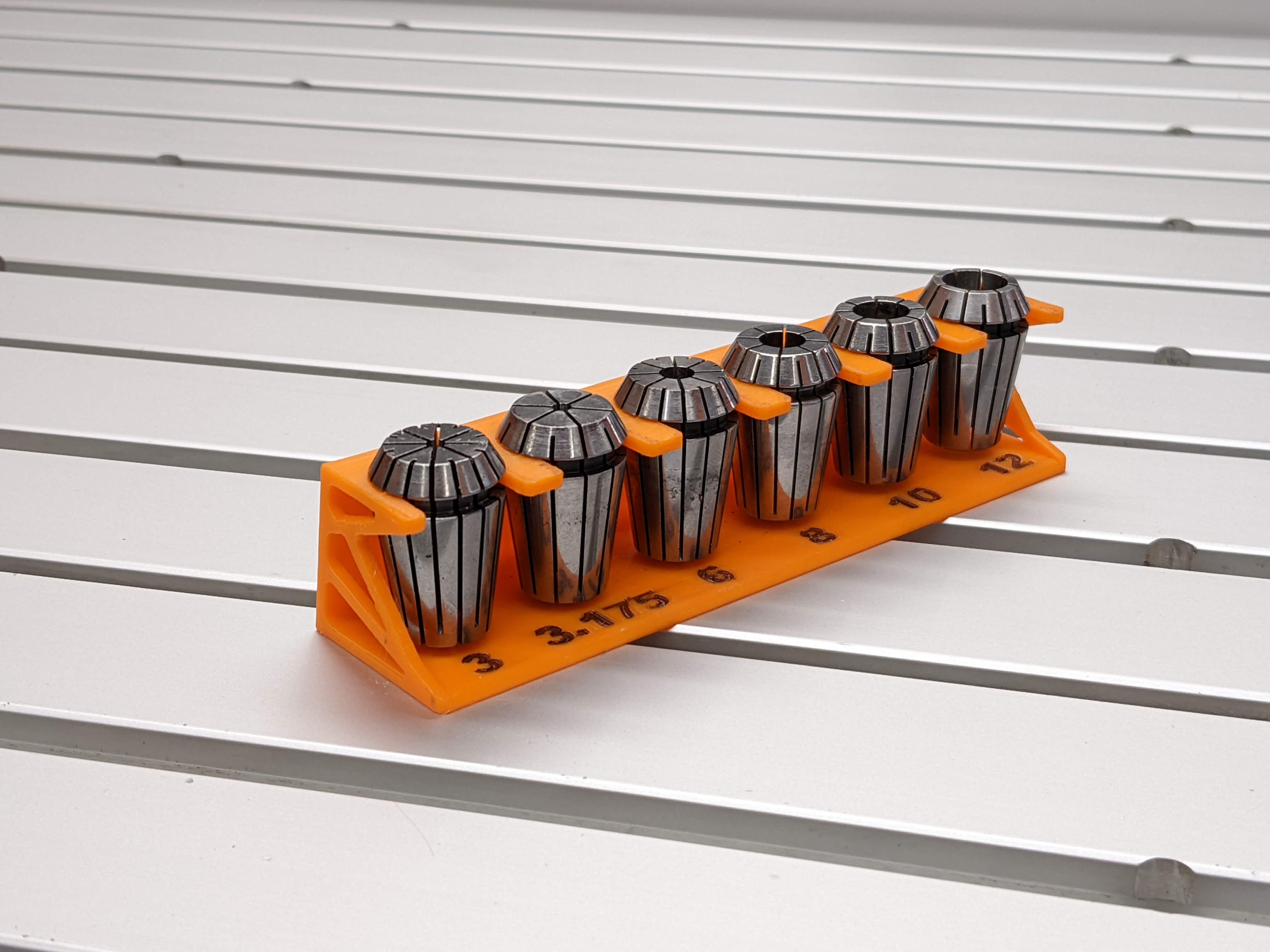 Stepcraft collet storage rack (ER20) by Köter Download free STL model