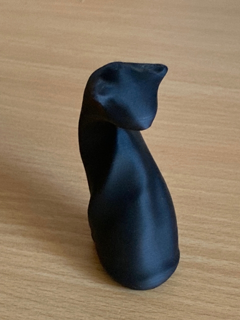 Miniatura 2 do modelo 3D Black Cat - Abstract