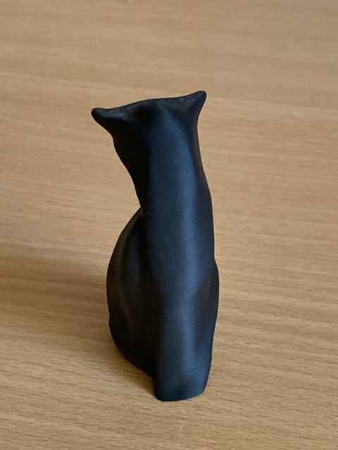 Miniatura 3 do modelo 3D Black Cat - Abstract