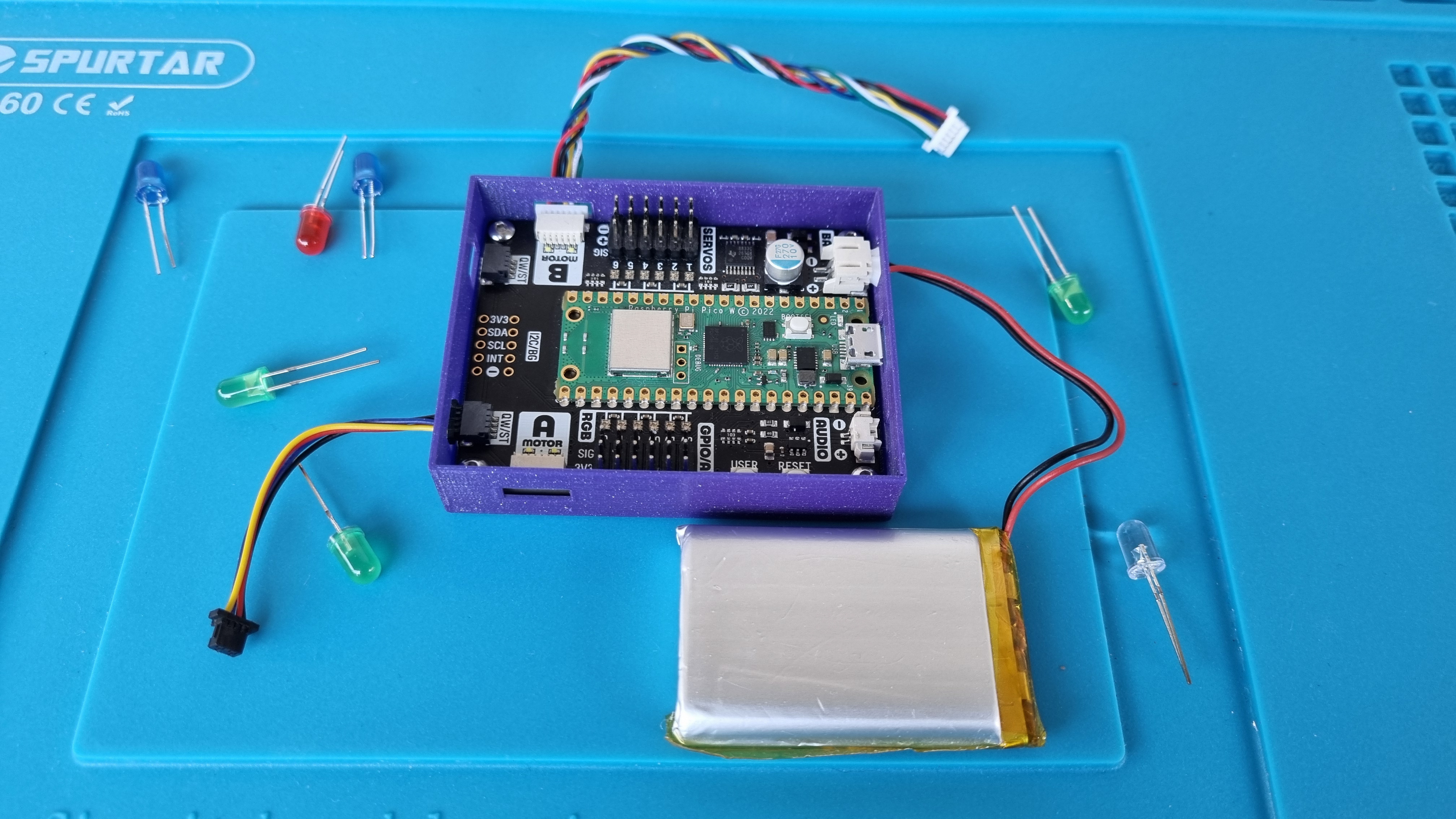 Inventor 2040 W Pimoroni case