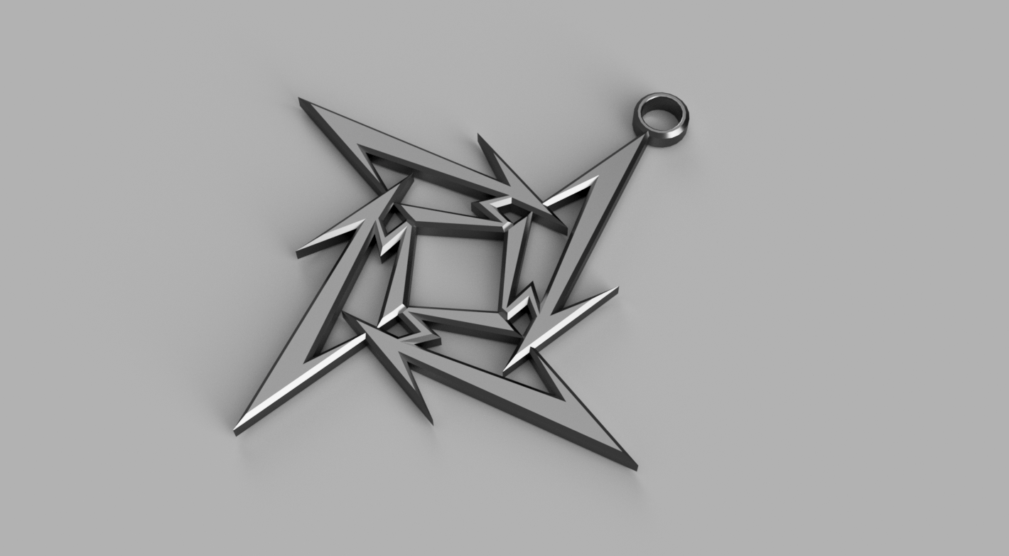 Metallica Keychain
