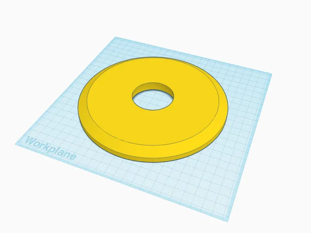 Shower Knob Flange