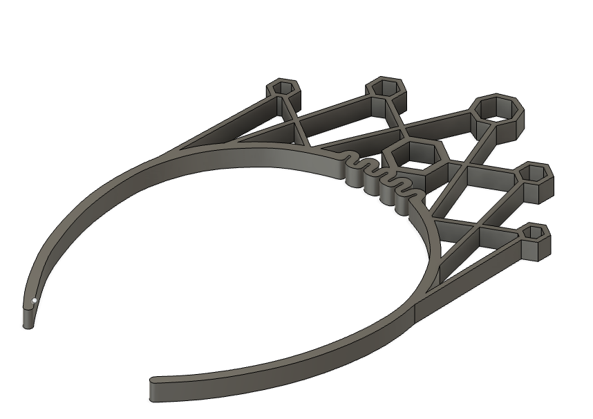 Hair band crown