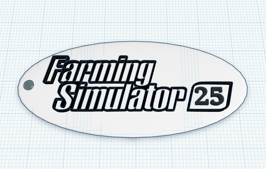 Farming Simulator 25 Keychain