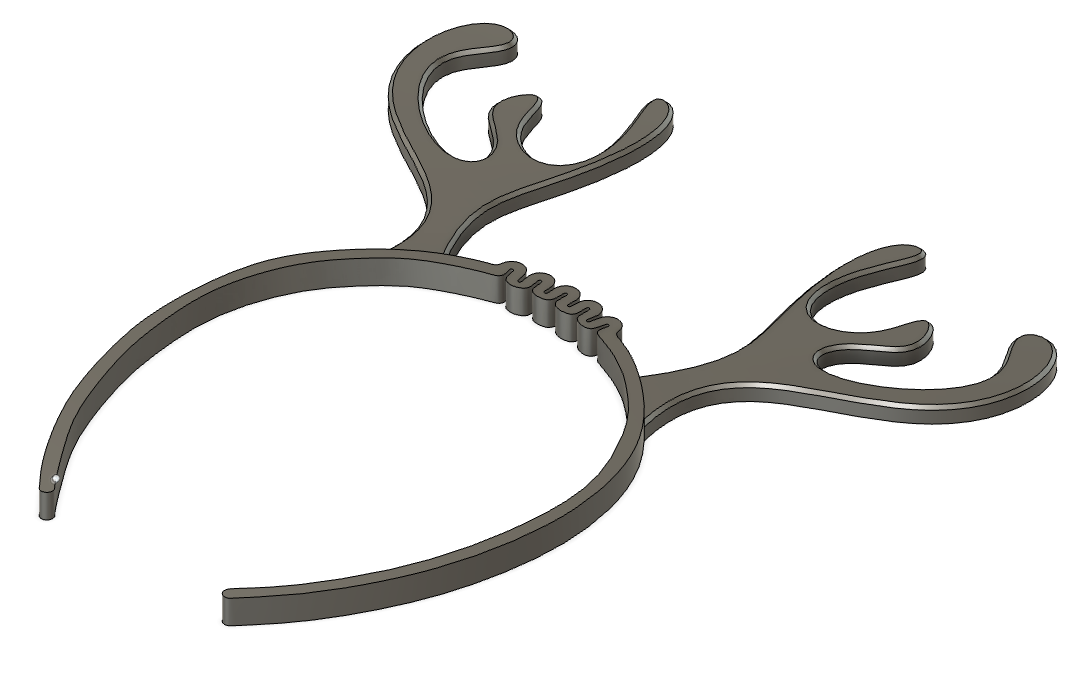 Hair band antlers